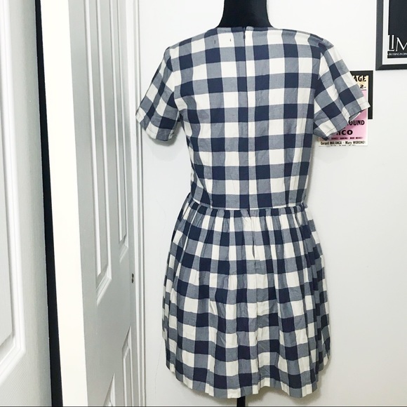 WREN GINGHAM DRESS S - Picture 3 of 4